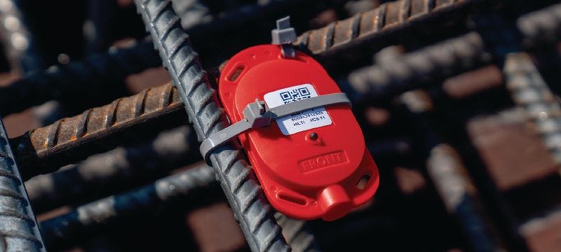 HCS TH1 Concrete sensors (Bluetooth®) Concrete sensors for monitoring temperature, strength and relative humidity using Bluetooth® on-site data collection Applications 1