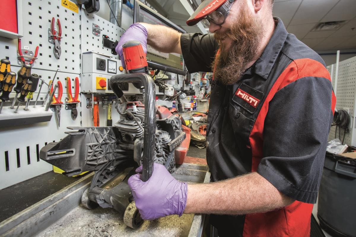 Worker repairing tools