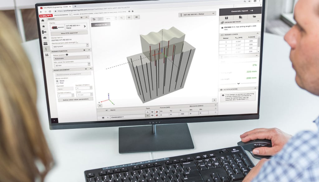 Postinstalled Rebar Design Hilti Canada