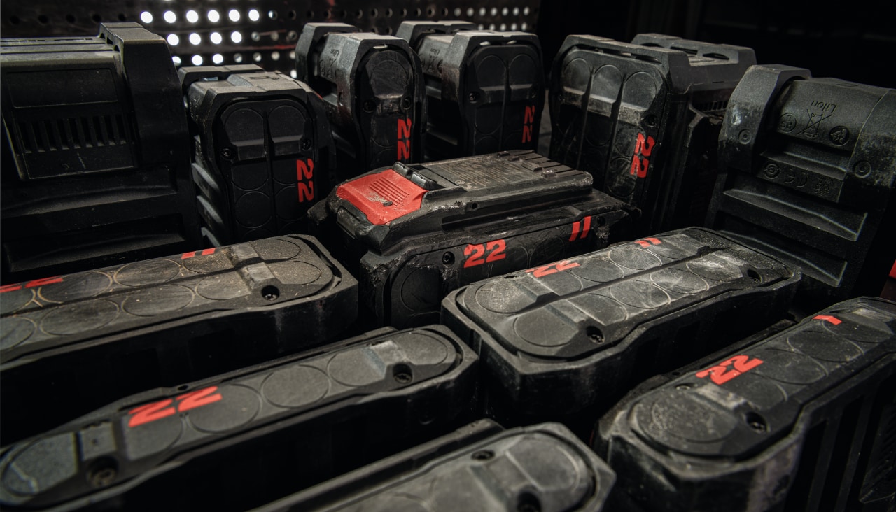 Various Nuron batteries