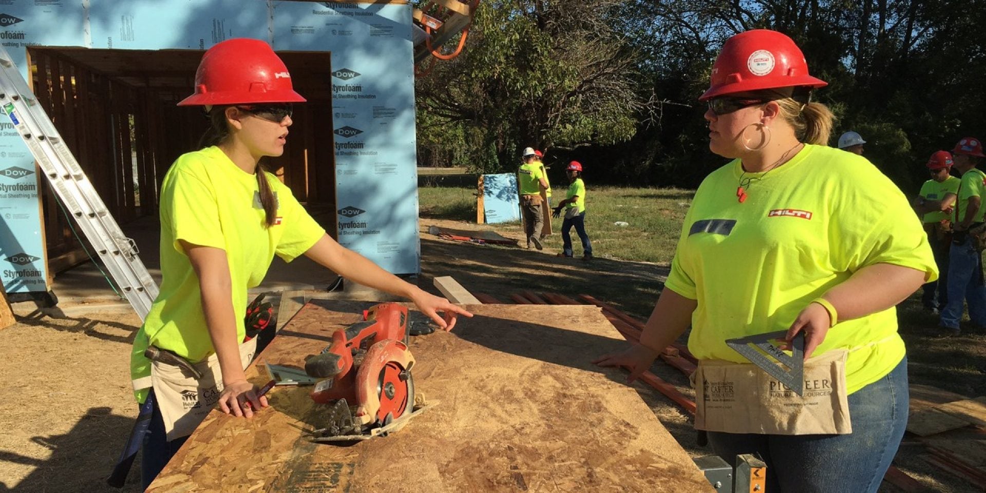 Building with Habitat for Humanity