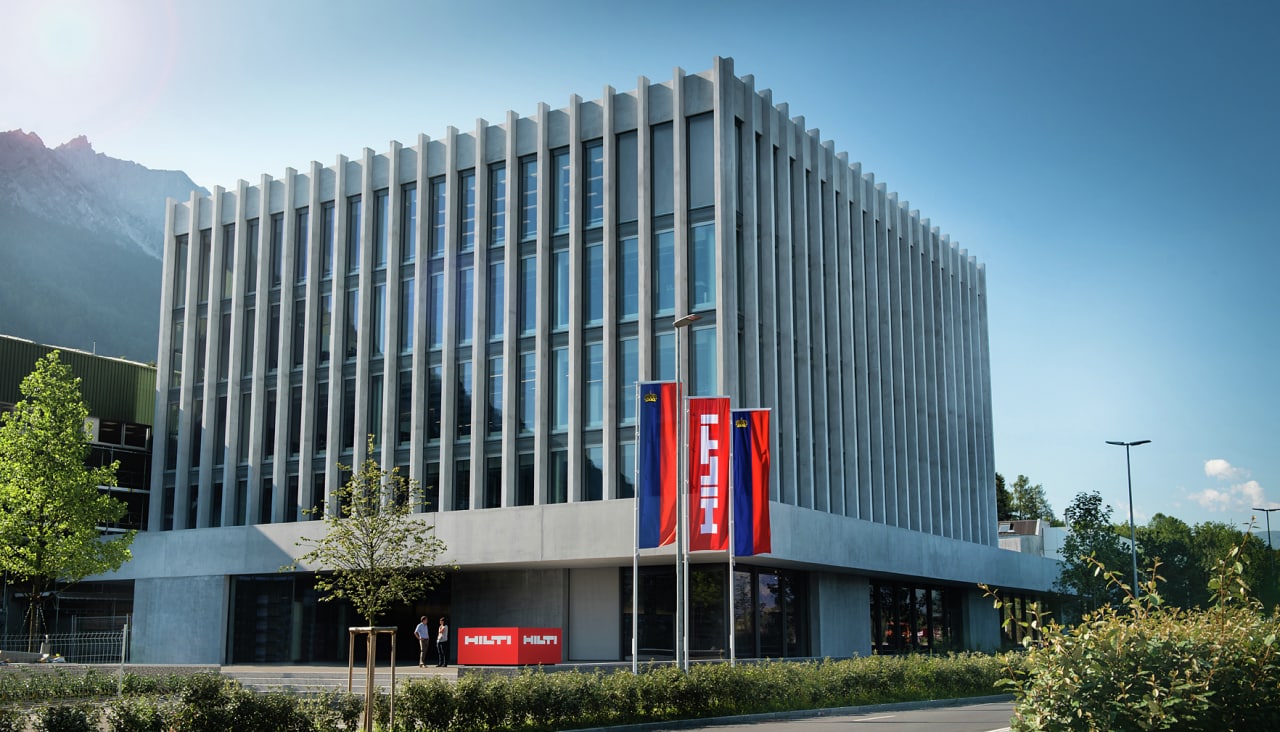 Le siège mondial de Hilti à Schaan, au Liechtenstein