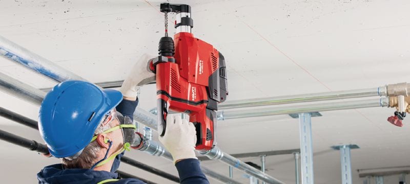 Perforateur sans fil TE 6-A22 Puissant perforateur sans fil 22 V avec poignée en D, très performant en termes de forage et de piquage du béton Applications 1