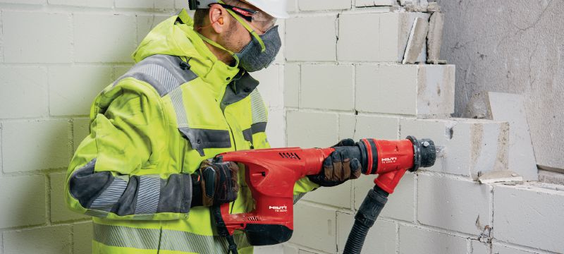 TE 500 SDS Max demolition hammer Robust SDS Max (TE-Y) demolition hammer for light-duty chiseling in concrete and masonry Applications 1