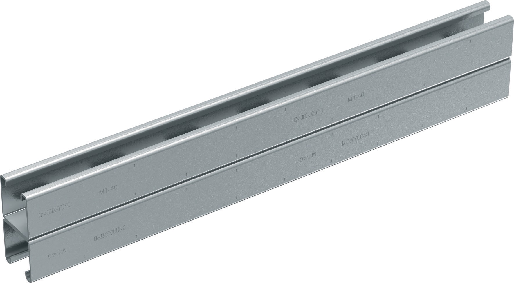 MT40D Double strut channel Galvanized Strut Systems Hilti Canada