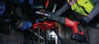 Lames de scie sabre pour le métal épais (carbure) Lame de scie sabre en carbure haute performance pour la découpe de la fonte, de l'acier inoxydable et d'autres métaux durs de plus de 1/4 po d'épaisseur Applications 1