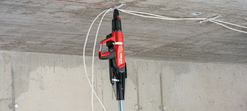 DX 6 Powder-actuated tool kit Fully automatic powder-actuated fastening tool – wall and formwork kit Applications 1