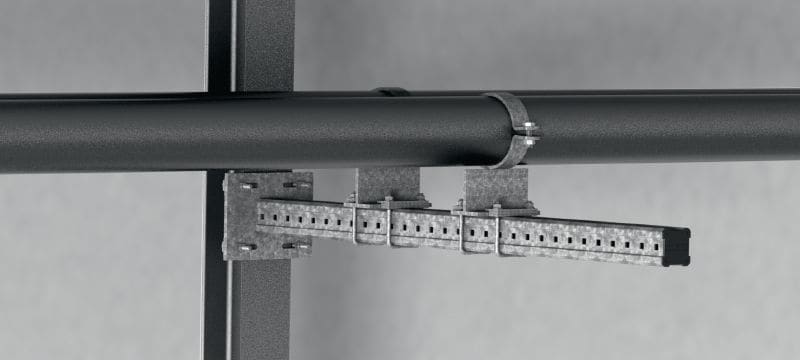 MIC-S90H Bracket Hot-dip galvanized (HDG) bracket for heavy-duty fastenings to steel Applications 1