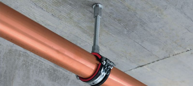 KH-EZ E Screw anchor with externally threaded head Ultimate screw anchor for quicker and more economical fastenings to concrete (carbon steel, externally threaded head) Applications 1