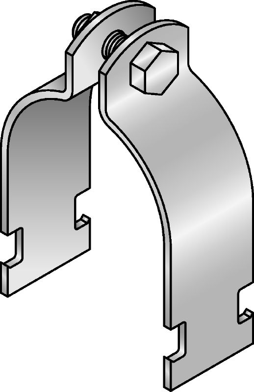 MH-RSC strut clamps Hop-dip galvanized rigid strut clamp