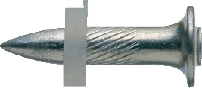 Clous X-EDS acier Clou unitaire pour la fixation d’éléments métalliques sur des structures en acier à l’aide de cloueurs à poudre