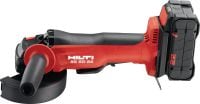 AG 5D-22 Cordless angle grinder (5”) Cordless brushless angle grinder with dead man's switch for everyday cutting and grinding with discs up to 5 (Nuron battery platform)