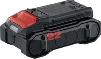 Batterie Nuron B 22-55 Batterie Li-ion de 22 V compacte et légère pour tâches légères à l’aide d’outils électriques Nuron