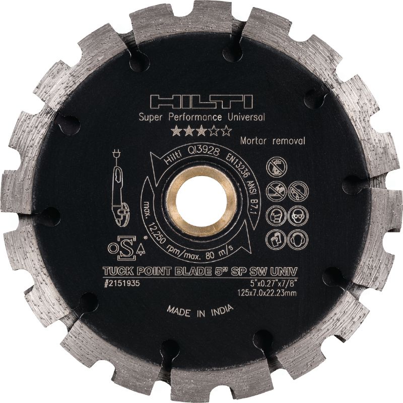 Disque à déjointer diamant SP Disque à joint au diamant haut de gamme pour retirer le mortier de tous les types de joints