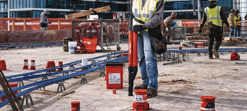 Cheville pré-coulée sur place Kwik Cast Connect KCC-WF Ancrage coulé en place pour le béton sur coffrage en bois avec homologation Applications 1