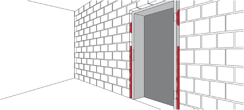 Mousse de calfeutrage isolante pour conditions climatiques extrêmes CF-I XTW Mousse isolante contre les intempéries idéale pour sceller les joints de porte et de fenêtre toute l'année Applications 1