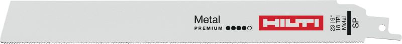 Lames de scie sabre en métal mince (pour charges lourdes) Lame de scie sabre plus durable pour la découpe de métaux de 2 à 6 mm (1/16 - 1/4) d'épaisseur