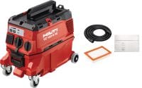 VC 150-10 X extracteur de poussière Puissant extracteur de poussière pour les nettoyages de chantier et la connexion avec des outils électriques (sec et humide), réservoir de 8 gallons - conforme au 150 pi³/min de l’OSHA