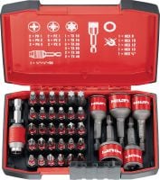 S BS S Screwdriver bit sets Bits and sockets Hilti Canada