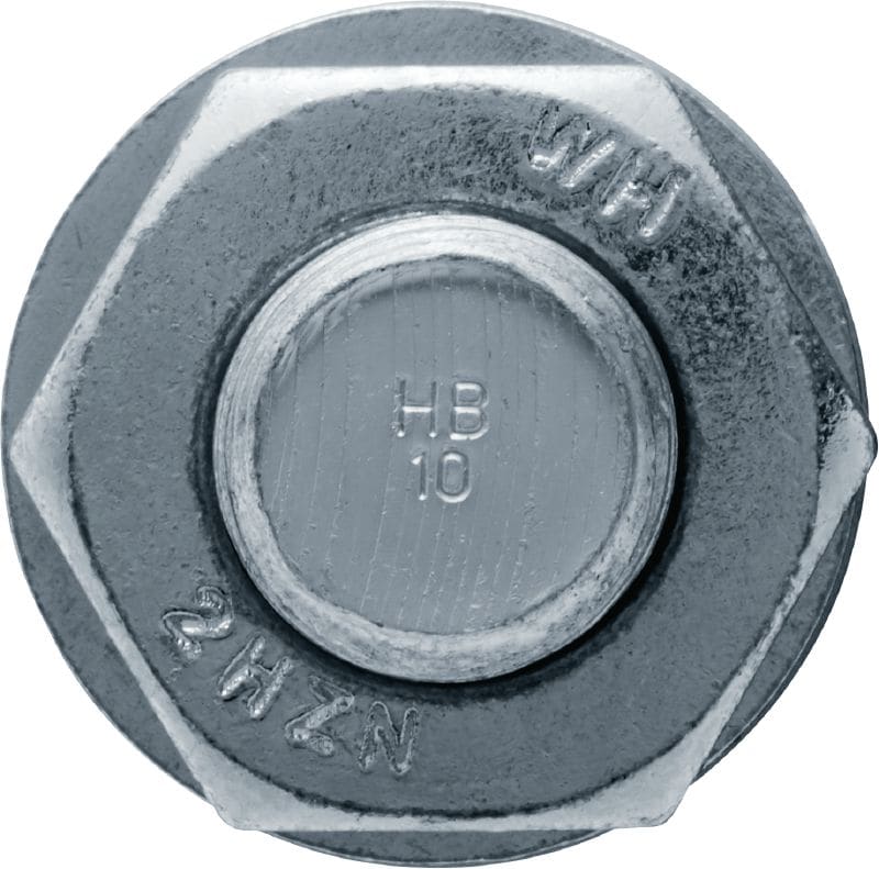 Tige d'ancrage HAS-B-105 Tige d’ancrage haute performance pour scellement chimique par injection et les capsules chimiques HVU2 (acier au carbone, ASTM F1554 classe 105, zingué)