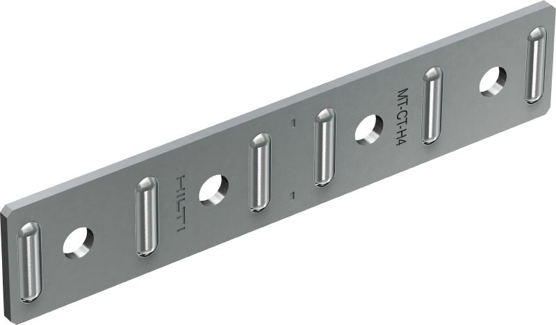 Plaque d'assemblage d'entretoise MT-CT-H4 Connecteur utilisé comme extension longitudinale pour les conduits MT