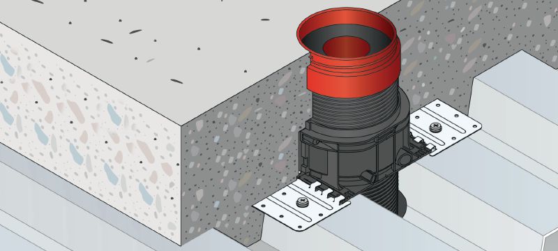 Module de Protection contre l'Eau CP 680-P/M Solution d'étanchéité à l'eau pré-installé satisfaisant les éxigences d'évaluation W pour une vaste gamme de pénétrants Applications 1