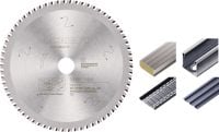 X-Cut Thin Stainless & Steel circular saw blade Top-performance circular saw blade with cermet teeth to cut faster and last longer in stainless and steel sheet metal