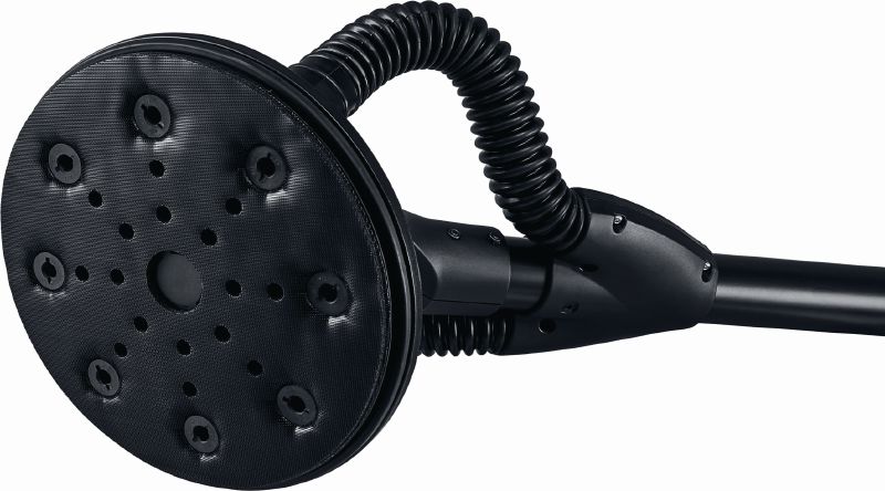 Ponceuse à manche long DWS 225 Ponceuse orbitale à manche long ajustable pour cloison sèche avec moteur sans charbon à vitesse variable et extraction de la poussière (sac et tige rallonge fournis)