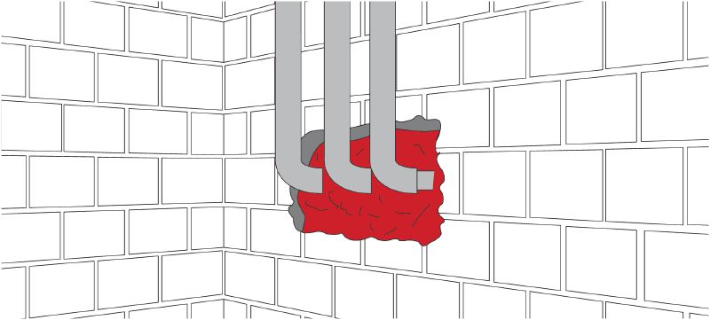 Mousse de calfeutrage isolante pour conditions climatiques extrêmes CF-I XTW Mousse isolante contre les intempéries idéale pour sceller les joints de porte et de fenêtre toute l'année Applications 1