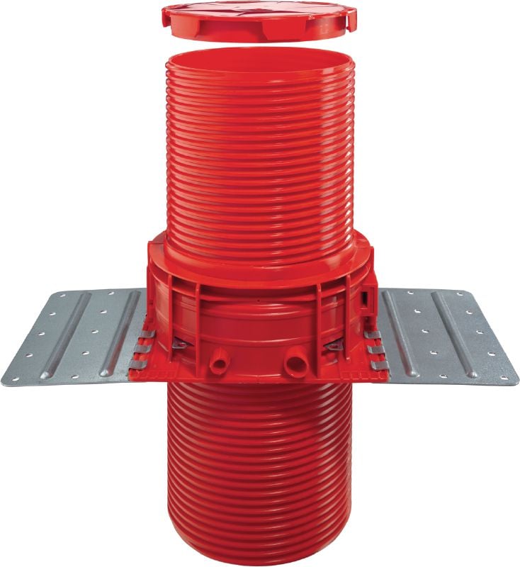 Adaptateur de plate-forme métallique CP 680 (dispositif coulé) Accessoire pour simplifier l'utilisation des dispositifs coulés dans les panneaux métalliques et ondulés