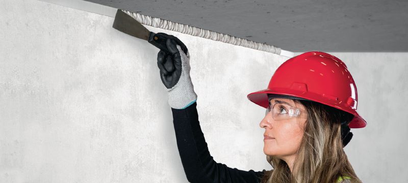 CS-S SA Light smoke and acoustic sealant Lightweight, paintable smoke and acoustic sealant for drywall joints and pipe penetrations (including CPVC) Applications 1