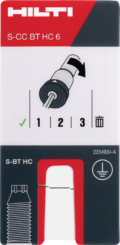 Carte de calibrage S-CC BT HC 6 