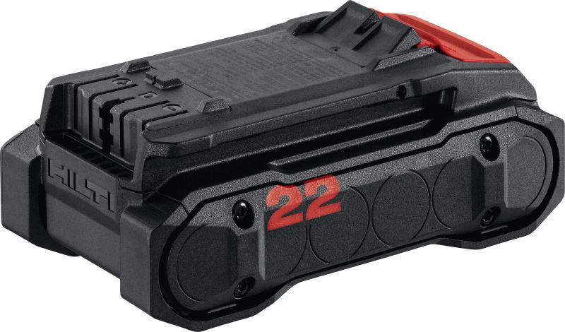 Batterie Nuron B 22-55 Batterie Li-ion de 22 V compacte et légère pour tâches légères à l’aide d’outils électriques Nuron