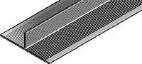Rail MFT-T Rail en aluminium en forme de T pour l'assemblage de sous-structures de panneaux de façades verticales et horizontales