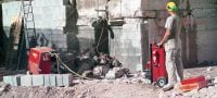 Câble diamant sintérisé SI SP-M/H (béton) Câble diamant Premium conçu pour assurer un équilibre entre vitesse de découpe et durée de vie dans tous les types de béton et fonte (scie à câble 15 à 30 kW) Applications 1