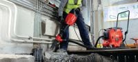 TE 1000-AVR Burineur TE-S polyvalent pour le burinage des sols en béton et le burinage occasionnel des murs Applications 2