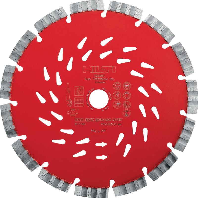 SPX Universal diamond blade Diamond blades and cup wheels
