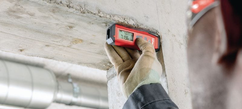 Lasermètre PD-S Lasermètre facile à utiliser pour mesurer les distances et les surfaces jusqu'à 60 m / 200 pi Applications 1