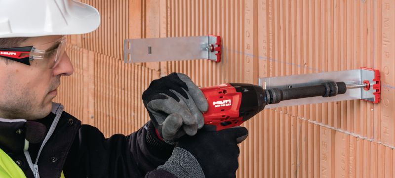 FOX VI S Bracket Versatile wall bracket for installing rainscreen façade substructures Applications 1