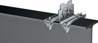 Sabot de tubage soudable MP-PS Sabot de tubage avec interface de tuyauterie soudable et réglage de la hauteur et de l'inclinaison dans les applications industrielles lourdes avec des diamètres extérieurs de tuyauterie de 21 à 328 mm (1/2 à 12).