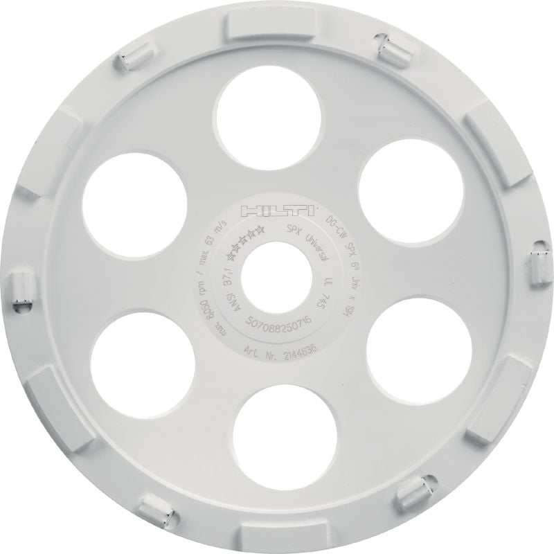 Hilti on sale cup wheel