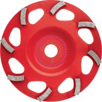 Meule diamant pour le décapage de revêtement SPX (pour DG/DGH 150) Meule diamant haute performance pour ponceuse diamant DG/DGH 150 – pour le décapage des revêtements fins, tels que la peinture et l’adhésif