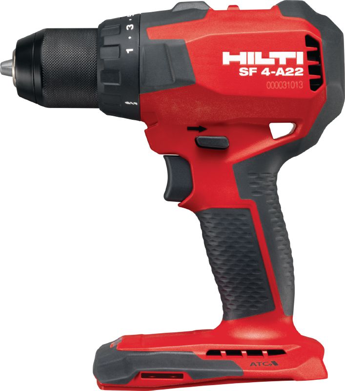 SF 4-A22 Cordless drill driver Compact-class cordless 22V drill driver with brushless motor for when you need higher performance during light-duty tasks or in hard-to-reach places