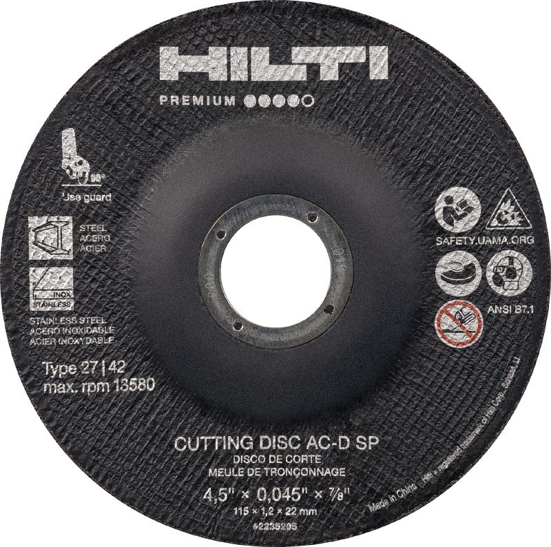 Type 27 on sale cutting wheel