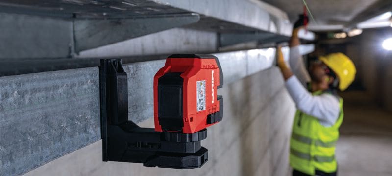 PM 20-CGE Plomb de haute précision et laser ligne latéral Laser à faisceau vert combiné de haute précision, 2 lignes et 4 points pour la plomberie, le nivellement, l'alignement et l'équerrage Applications 1