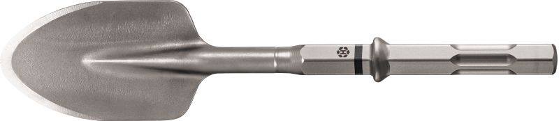 Burins pelles TE-H SP Embout extrêmement tranchant de burin pelle pour creuser et ameublir le terrain à l’aide d’outils de démolition de troisième génération TE 3000 ou H28 avec attache