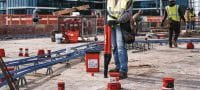 Cheville pré-coulée sur place Kwik Cast Connect KCC-WF Ancrage coulé en place pour le béton sur coffrage en bois avec homologation Applications 3