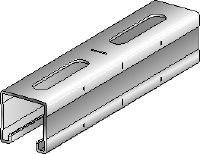 MQ-41-R Traverse MQ en acier inoxydable (A4) d'une hauteur de 41 mm pour les applications pour charges moyennes