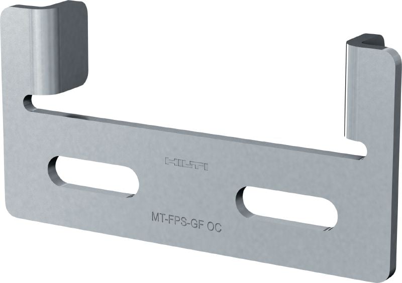 Guide de sabot de tubage MT-FPS-G Console double de guidage réglable pour fixer les sabots de tubage MP-PS aux rails lourds modulaires MT de Hilti