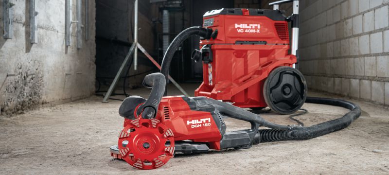 Dustless on sale concrete grinder